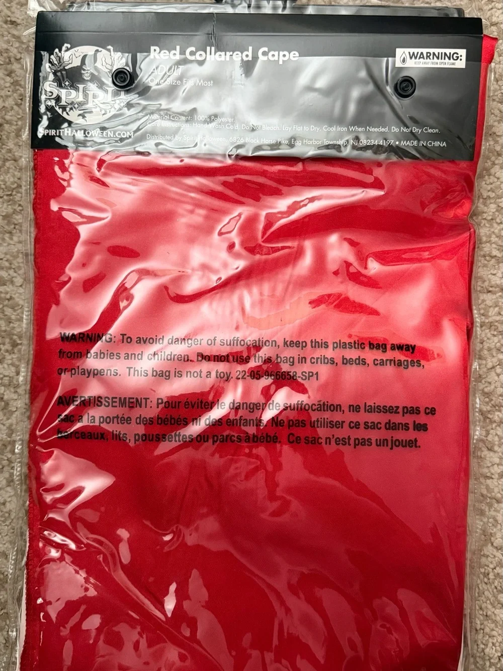 Spirit bold red